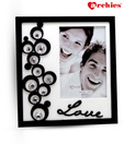 Archies White Crystals Love Photo Frame