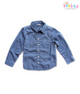 Beebay Blue Striped Shirt For Kids