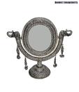 Bharat Handicrafts Oval Stand Mirror