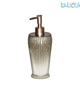 Plumeria  Grey Colour Resin Soap Dispenser
