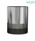 Plumeria  Classic 3 Tone Waste Basket
