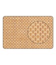 Freelance Golden Basket Weave Table Mat-Set Of Six