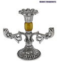 Bharat Handicrafts Casted Aluminium Candle Stand