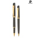 Pierre Cardin Black Beauty Satin Gold Pen Set
