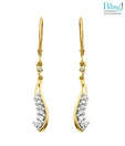 Bling Beautiful Hanging American Diamond Earrings