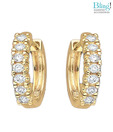 Bling Glittering Bali Style American Diamond Earrings