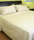 Bombay Dyeing Magic Weaves Off-White Bed Sheet