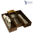 Gifting Happiness Brown Cutlery Holder