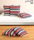 Swayam Striped Cushion Cover Set - 5 Pcs