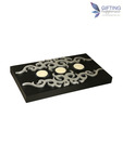 Gifting Happiness Embellished Black T-lite Holder