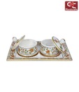 Craft N Craft Appealing Marble Tray Set
