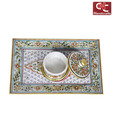 Craft N Craft Jali Design Marble Tray Set