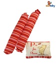 Sunbaby Red Bolster With Pillow