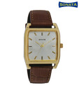 Sonata Brown-Silver White Watch