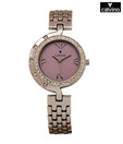 Calvino Studded Purple Arc Watch