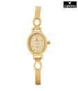 Calvino Sleek Round All Gold Watch