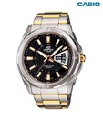 Casio Edifice Black Round Steel Watch