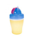 Pigeon Double Layer Straw Cup (Yellow & Blue)