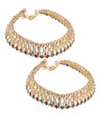 Darpan Jewels Magnificent Beaded Pair of Payal