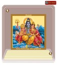 Diviniti Shiv Parivar Acrylic Car Frame