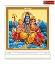 Diviniti Sacred Shiv Parivar Acrylic Car Frame