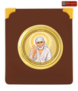 Diviniti Auspicious Shirdi Sai Baba MDF Car Frame