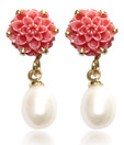 OPS. Magnificent Pearl Earrings DSNER24