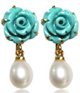 OPS. Glorious Elegant Pearl Earrings DSNER39
