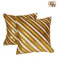 Home Kraft Golden Foil Cushion Cover Set