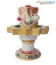 Dekor World Revolving Lord Ganesha Idol