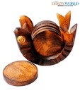 Dekor World Fish Coaster Set - 6 Pcs