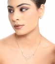 Darpan Ethnic Gold Plated Necklace Set