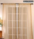 Deco Window Admirable Off White Sheer Curtain