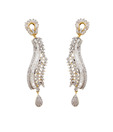 Styleos Long Studded Regal Earrings