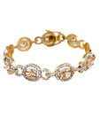 Styleos Sparkling Rolls Bracelet