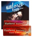 Manforce Extra Dotted More Plain Condoms (3