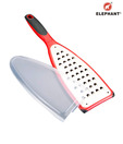 Elephant Stainless Steel Coarse Cut Grater With Cover