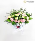 Flowers Boutique Beautiful English Roses Arrangement