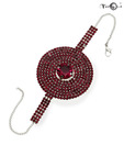 Favola Ravishing Pink Crystal Baju Bandh