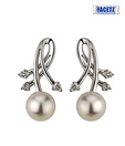 Facetz Fabulous Diamond & Pearl Earrings