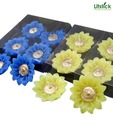 Litstick Floating Golden Lily-Pack of 4 candles