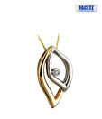 Facetz Superb Diamond Gold Pendant