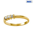 Facetz Amazing Diamond Gold Ring