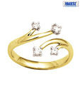 Facetz Lovely Diamond Gold Ring