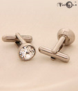 Favola Trendy Crystal Cufflinks