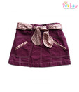 Beebay Pink Denim Skirt For Kids