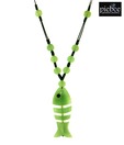 Piebee Green Aventurine Fish Pendant