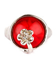 Go Hooked Red Fancy Ring