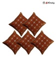 Home Candy Set Of 5 Pcs  Coffee Cushion Covers