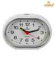 Horo Oblong White Table Clock